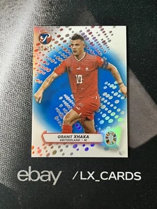 2023 Topps Pristine Road to UEFA Euro 2024 - Schweiz Granit Xhaka Blue /75 - Bild 1 von 3