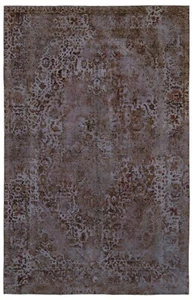 Alfombra Persa Vintage Tejida A Mano 300x192 Cm - Oriental, Alfombra, Azul - Picture 1 of 15