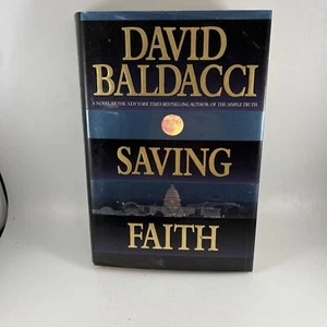 Saving Faith by David Baldacci (1999, Hardcover) 1st Ed 1st Print - Picture 1 of 9
