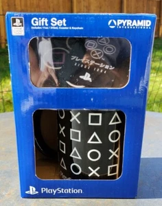 Playstation • 11 Unzen Kaffeetasse Untersetzer & Schlüsselanhänger Geschenkset - Bild 1 von 3