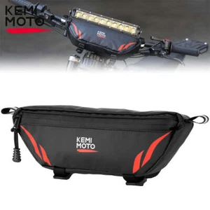 BMW R1200GS LC Waterproof Handlebar Tool Bag for Motorcycle Travel Gear - Picture 1 of 21