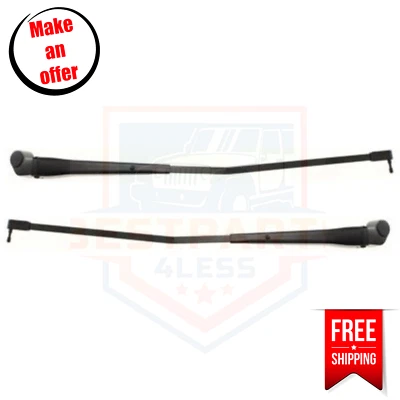 Front Wiper Arm Set of 2 Left & Right for 1988-1994 Chevrolet S10 Blazer Base - Image 1 of 4