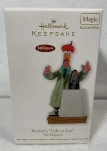 2011 Hallmark Keepsake Ornament The Muppets Beaker’s Ode To Joy Sound Motion - Imagen 1 de 6