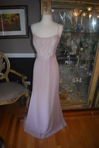 V1409 HAYLEY PAIGE 52005 SZ 14 ROSE $275 PARTY FORMAL PROM GOWN DRESS - Picture 1 of 7