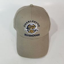 OC Sports Charleston RiverDogs Tampa Bay Rays Hat Beige MilB Minors Baseball NEW
