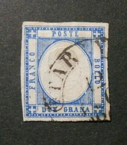 ITALIA ,ITALY 1861 Provincie Napoletane "Effigie Emanuele 2" 2gr. USED ss.20 - Picture 1 of 1