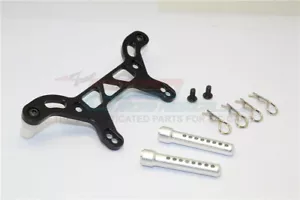 GPM CK032R SUPPORTO CARROZZERIA POSTERIORE IN ALLUMINIO CON PALI DELRIN RC 1/10 HPI CRAWLER KING - Foto 1 di 7