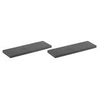 Graphite Block Ingot Rectangle Graphite Electrode Plate 100x30x5mm, Pack of 2