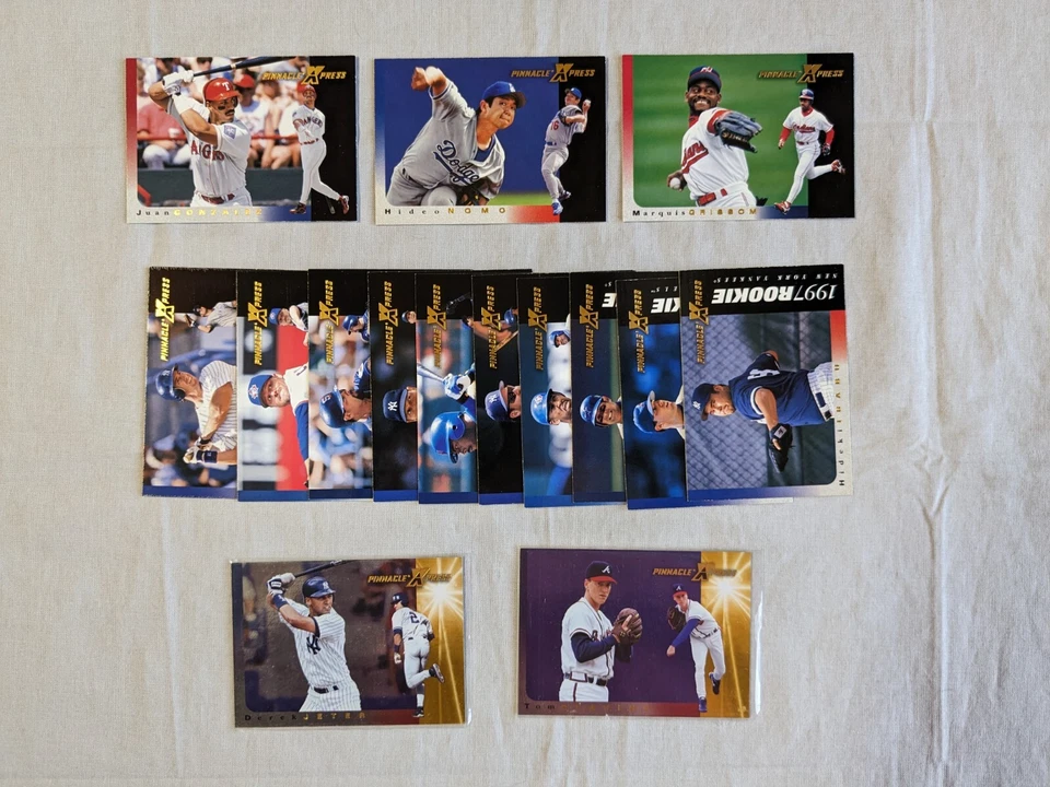 1997 Pinnacle X-Press Baseball Base and Men of Summer - - - Pick A Card - - - - Image 1 of 1