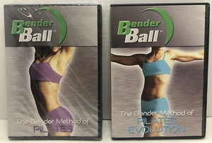 Bender Ball (2) DVD Lot: The Bender Method of Pilates & Pilates Evolution - Picture 1 of 7