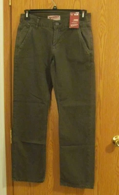 NUEVO CON ETIQUETAS Para hombres ARIZONA JEAN COMPANY CHINOS JEANS, Talla W:30 L:30, Carbono, Gris Oscuro Foto 1 de 4