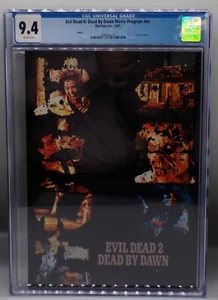 CGC 9.4 Japanese EVIL DEAD 2 Movie PROGRGAM Sam Raimi BRUCE CAMPBELL Ash POP 1 - Picture 1 of 3
