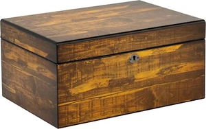 Humidor Supreme Adirondack Cedar Wood Cigar Humidor Box Vintage- 100 Cigars - Picture 1 of 13