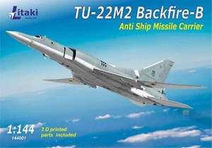 Litaki Modellbausatz 144001 Tupolev Tu-22M2 Backfire 51-58 Serie 1/144 - Bild 1 von 3