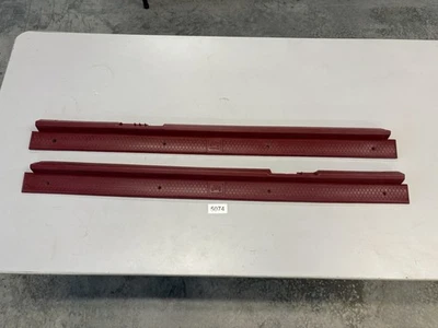 83-92 Firebird Camaro 门窗一对左右板原装通用红色栗色 — 第 1/4 张图片