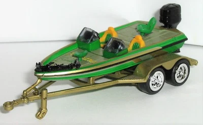 1/64 Bassin' EE. UU. / TOM MANN JR. / BOTE DE LUBINA Y REMOLQUE / Diecast / ENVÍO GRATUITO Foto 1 de 4