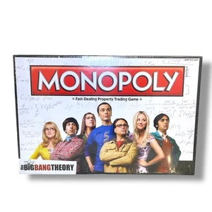 Monopoly The Big Bang Theory Edition Board Game NEW Sealed Collectible Gift - Picture 1 of 3