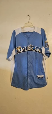 Majestic Authentic 2012 D.Jeter  MLB All Star Game Cool Base.  Baseball Jersey - Image 1 of 4