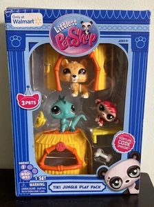 Littlest Pet Shop Tiki Jungle Play Pack LPS Exclusive #50,51,52 - Bild 1 von 8