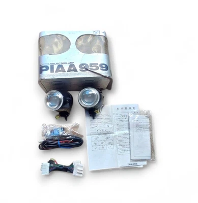 PIAA 959 Fog Light Lamp Unit Unused Long Stored No Bracket or Screws Japan - Image 1 of 4