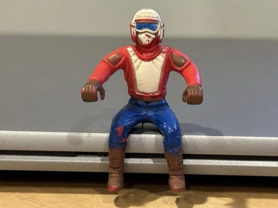 Tootsietoy Motocross Dirt Bike Rider Only 1985 - Image 1 of 2