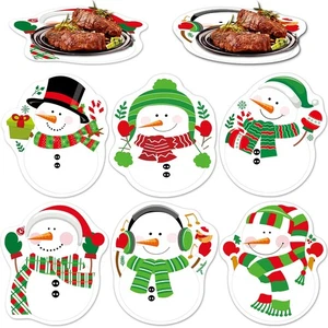 Winter Tischsets Weihnachten Tischsets 6er Set Kunststoff Tischsets für Ho... - Bild 1 von 7