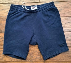 Felpa Reebok vintage anni 80 uomo grande blu slim fit made in USA - Foto 1 di 9