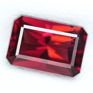 2.24Ct Perfect Octagan 8.2x5.6 MM 100% Natural Reddish Pink Mozambique Rhodolite - Picture 1 of 7