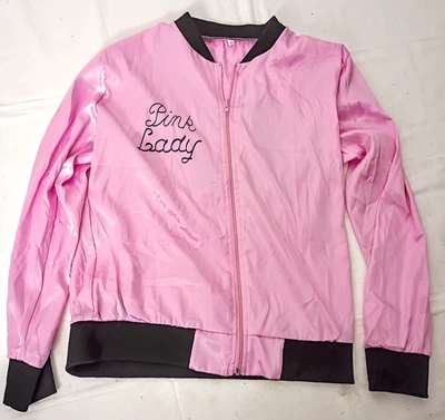 Женщин взрослых стандартный розовый леди куртка, смазки стиль размер M, хлопковая смесь - Изображение 1 из 4