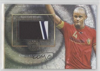 2015 Futera Unique Memorable Memorabilia /105 Vincent Kompany #MEM34 - Image 1 of 2