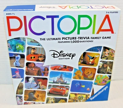Pictopia Disney Edition The Ultimate Picture Trivia Family Game Ravensburger - Image 1 of 4