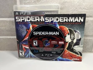 Spiderman Shattered Dimensions - Playstation PS3 - Complete CIB - Tested Working - Picture 1 of 10