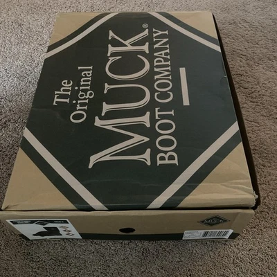 Bota de trabalho Muck Boots Chore clássica biqueira alta de aço masculina 10 borracha - Imagem 1 de 4