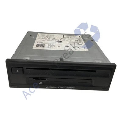 VW Polo 6C 14-17 Facelift 5Dr Infotainment Head Unit 3Q0035820B - Image 1 of 4