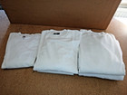 Restposten Mischpaket 6 weiße Sweatshirts NEU Größen S-XL mit Lagerspuren