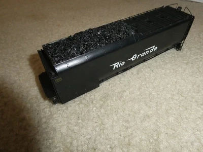 MTH HO Escala Diecast Rio Grande Tender 3084 Cuerpo o Carcasa con Tabla 6" de Largo Foto 1 de 2