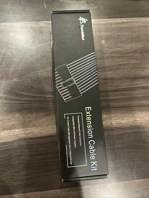 Antec Sleeved Cable - Power Supply Cable Extension Kit - White - New Open Box! - Image 1 of 4