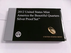 Juego de prueba de plata America the Beautiful Quarters 2012 Estados Unidos Mint - Imagen 1 de 5