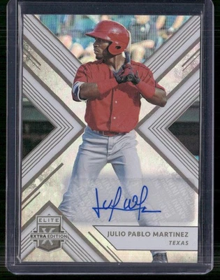 2018 Panini Elite Extra Edition #128 Julio Pablo Martinez Autographs - Image 1 of 2