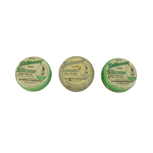 Vintage Betterwear x3 Wachspolitur Musterdosen 50er Jahre - Bild 1 von 4