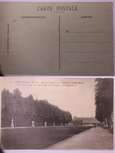 Versailles Park Postcard: Chateau Gardens Royal Avenue - Picture 1 of 1