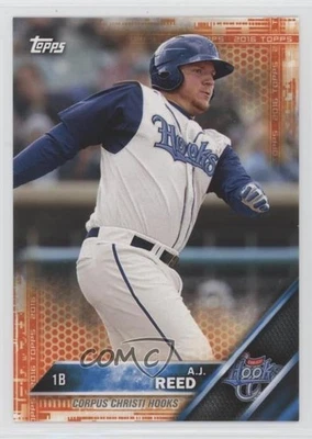 2016 Topps Pro Debut Orange /25 AJ Reed #181 Rookie RC - Image 1 of 2
