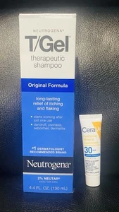 Neutrogena T/Gel therapeutisches Shampoo Originalformel EINGESTELLT KOSTENLOSES GESCHENK - Bild 1 von 2