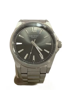 Y’saccs orologio al quarzo analogico acciaio inox grigio argento - Foto 1 di 5