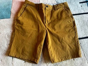 bonobos chino shorts 32 Mustard Yellow In Great Shape - Picture 1 of 10