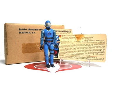 GI Joe Mickey Mouse Straight Arm Cobra Commander 1982 Complete w Shipper Box 8.5 - Image 1 of 4