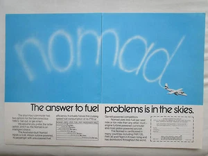 5/1980 PUB GAF NOMAD AUSTRALIAN AIRCRAFT NOMAD N24A ALLISON TURBINE ORIGINAL AD - Foto 1 di 1