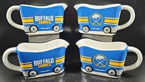 (4) Buffalo Sabres Zamboni Gravy Boats Set NHL Hockey Serving Dishes Sports Lot - Picture 1 of 24
