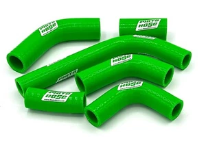 KAWASAKI KX450 KX450X 2024 - 2026 MOTO HOSE SILICONE RADIATOR HOSE GREEN 23-330G - Picture 1 of 6