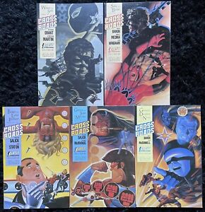 Cross Roads #1-5 COMPLETE SET 1988 First Comics NM Nexus Sable Badger Grimjack